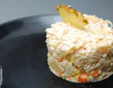 Descubre la deliciosa receta de Krabbesalat: la ensalada de cangrejo que conquistará tu paladar