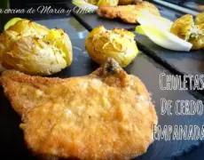 Deliciosas Krebinetter: La receta perfecta para unas chuletas de cerdo empanizadas irresistibles
