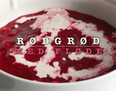 Delicioso postre de Rødgrød med fløde: La receta perfecta de compota de bayas con nata