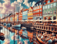 Recorrer el Canal de Nyhavn: Disfruta de los Edificios de Colores y Restaurantes