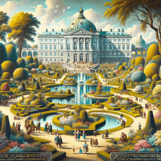 Recorrer los Jardines de Frederiksberg y el Palacio de Frederiksberg.