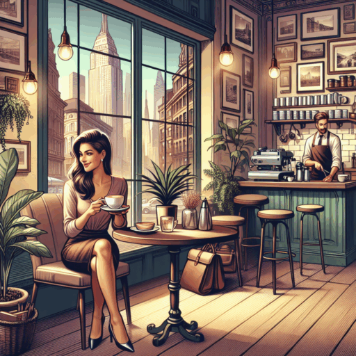 Tomar un café en uno de los acogedores cafés de la ciudad.