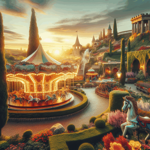 Visitar el Tivoli Gardens uno de los parques de atracciones más antiguos del mundo.